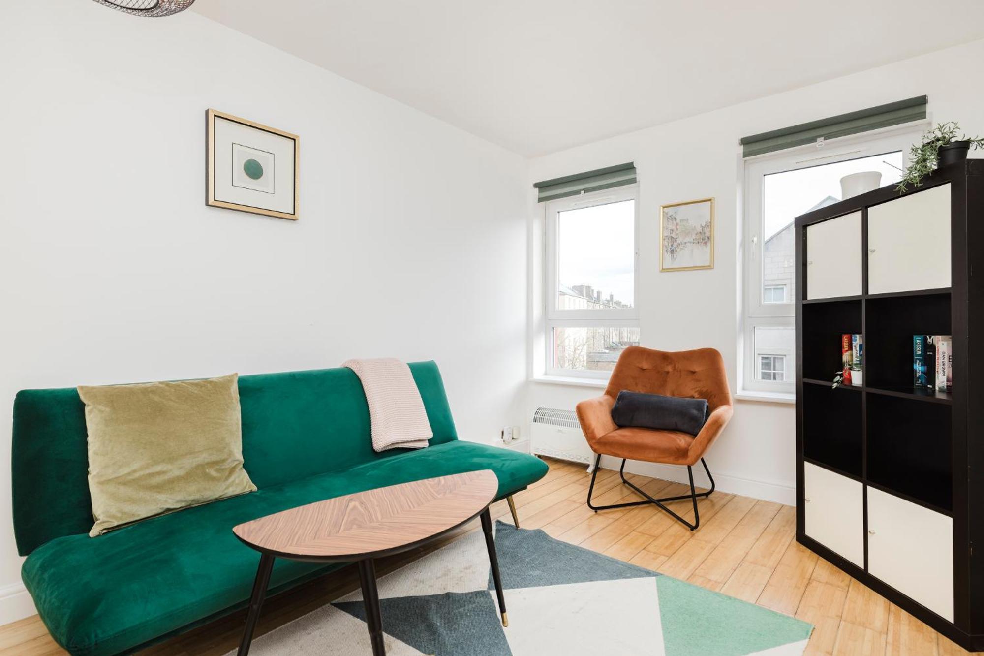 Joivy Welcoming Flat Near Park Apartamento Edimburgo Exterior foto